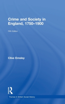 Crime and Society in England, 1750-1900