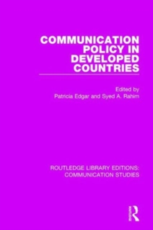 Image for Communication policy in developed countries