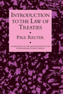 Introduction To The Law Of Treat