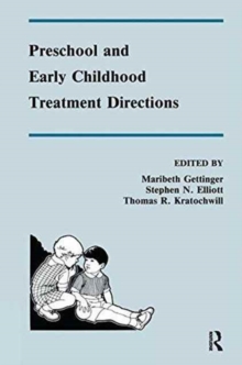 Image for Preschool and Early Childhood Treatment Directions