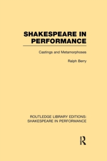 Image for Shakespeare in Performance