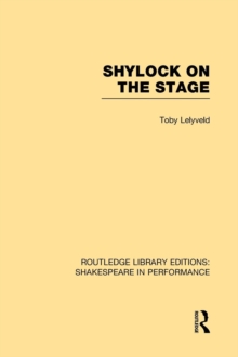 Image for Shylock on the Stage