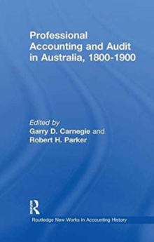 Professional Accounting and Audit in Australia, 1880-1900