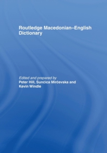 The Routledge Macedonian-English Dictionary