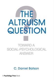 Image for The Altruism Question