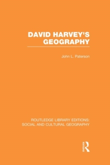 David Harvey's Geography