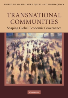 Image for Transnational Communities: Shaping Global Economic Governance