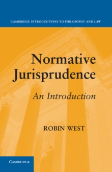 Image for Normative Jurisprudence: An Introduction