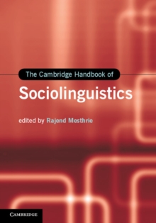 Image for Cambridge Handbook of Sociolinguistics