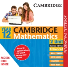 Image for Cambridge 2 Unit Mathematics Year 12 Interactve Textbook