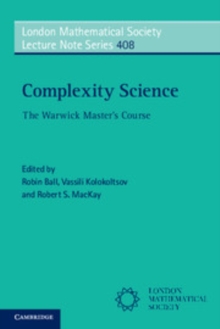 Image for Complexity Science: The Warwick Master's Course