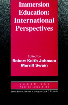 Image for Immersion education: international perspectives
