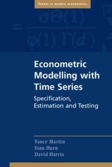 Image for Econometric modelling with time series: specification, estimation and testing