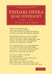 Image for Pindari opera quae supersunt.