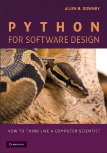 Image for Python for Software Design: How to Think Like a Computer Scientist
