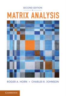 Image for Matrix analysis