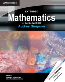 Image for Extended Mathematics for Cambridge IGCSE ebook