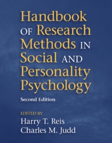 Image for Handbook of Research Methods in Social and Personality Psychology