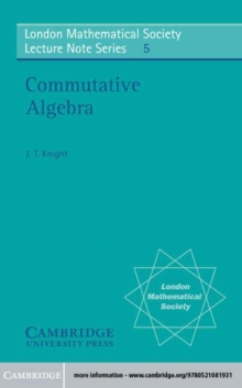 Image for Commutative Algebra
