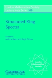 Image for Structured Ring Spectra