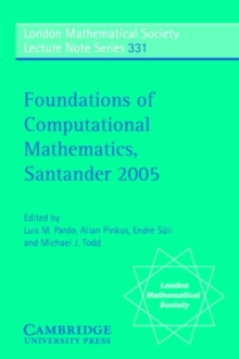 Image for Foundations of Computational Mathematics, Santander 2005