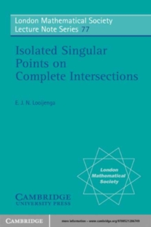 Image for Isolated Singular Points on Complete Intersections