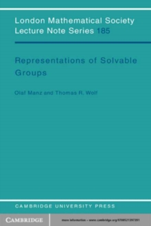 Image for Representations of Solvable Groups