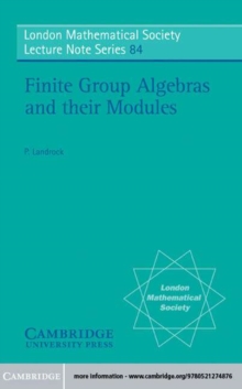 Image for Finite Group Algebras and their Modules