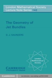 Image for Geometry of Jet Bundles