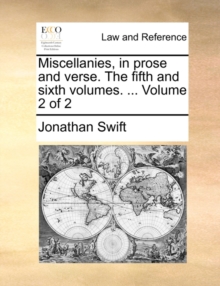 Image for Miscellanies, in Prose and Verse. the Fifth and Sixth Volumes. ... Volume 2 of 2