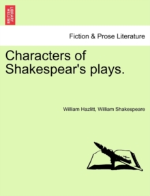 Image for Characters of Shakespear's Plays.