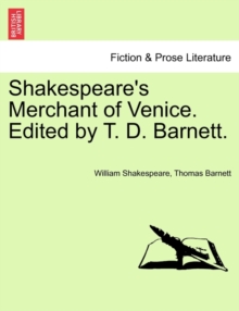 Image for Shakespeare's Merchant of Venice. Edited by T. D. Barnett.