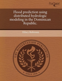 Image for Flood Prediction Using Distributed Hydrologic Modeling in the Dominican Republic