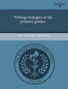 Image for Writing Strategies in the Primary Grades