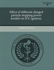 Image for Effect of Different Charged Particle Stopping Power Models on Icg Ignition