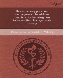 Image for Resource Mapping and Management to Address Barriers to Learning: An Intervention for Systemic Change