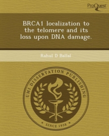 Image for Brca1 Localization to the Telomere and Its Loss Upon DNA Damage