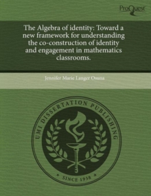 Image for The Algebra of identity
