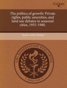 Image for The politics of growth