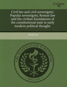 Image for Civil law and civil sovereignty