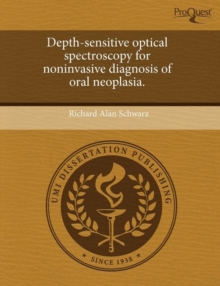 Image for Depth-Sensitive Optical Spectroscopy for Noninvasive Diagnosis of Oral Neoplasia