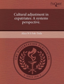Image for Cultural Adjustment in Expatriates: A Systems Perspective