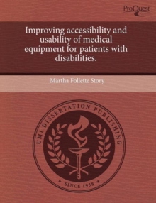 Image for Improving accessibility and usability of medical equipment for patients with disabilities.