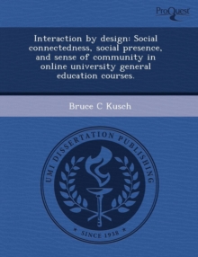 Image for Interaction by Design: Social Connectedness