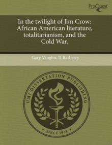 Image for In the twilight of Jim Crow