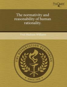 Image for The Normativity and Reasonability of Human Rationality