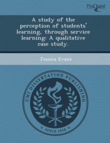 Image for A Study of the Perception of Students' Learning