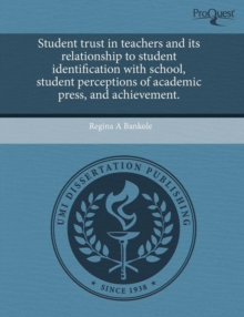Image for Student Trust in Teachers and Its Relationship to Student Identification with School