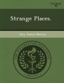 Image for Strange Places