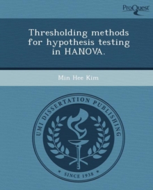 Image for Thresholding Methods for Hypothesis Testing in Hanova